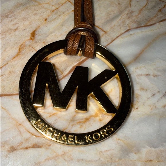 Michael Kors Gold and Brown Key Holder - Picture 6 of 6